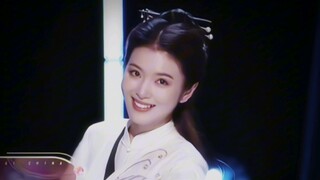 “初见她漫步溪桥下……”