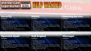 HELP WANTED - Internet & Supermarket Simulator #02