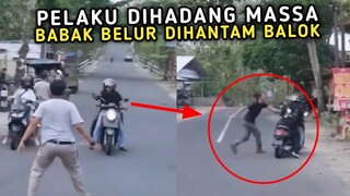 JANGAN SAMPAI LOLOS !! Pelarian Pelaku Berakhir Ditangan Massa