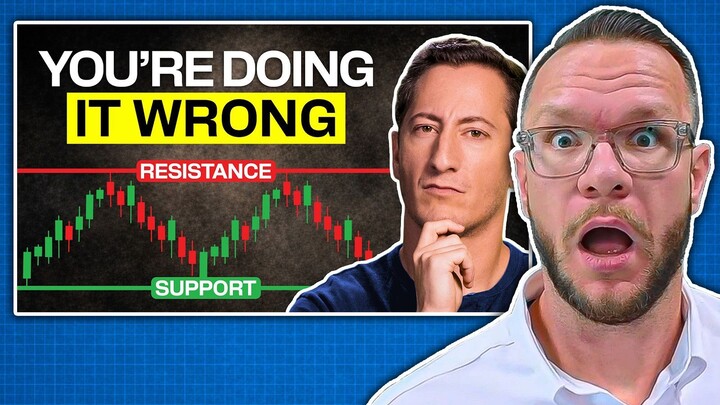 Why Your Support & Resistance Lines Don’t Work ($100M Trader Explains) - Prof. Investor Reacts