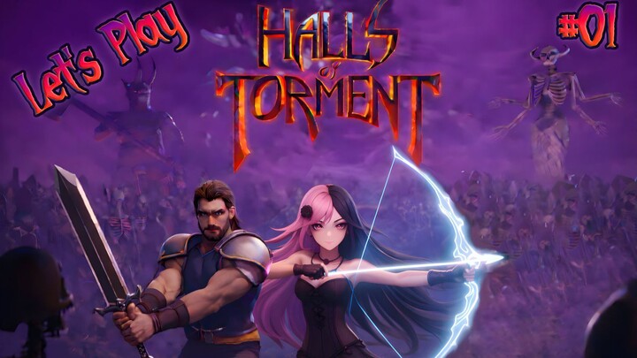 ⚔️ Serena Plays Halls of Torment #01 | First Run, Swordsman