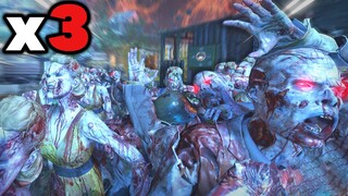 CoD Zombies But with 3x More Zombies