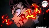 [Demon Slayer] Tanjiro Menggunakan Pernapasan Api untuk Mengalahkan Iblis 😱 Part 1 (BNW)