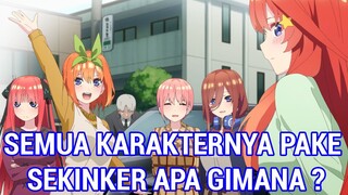 Bibury Animation Boleh Juga!!! - Review Gotoubun no Hanayome Season 2 Episode 1