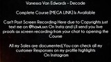 Vanessa Van Edwards Course Decode download