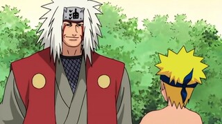 Naruto met Jiraiya for the first time, but Jiraiya was peeping at the women's bathhouse. He is indee