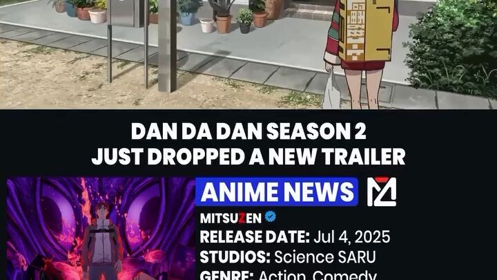 new trailer DAN DA DAN SEASON 2