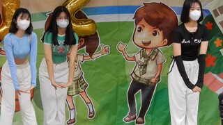 『达观中学』热舞社，校庆文艺汇演，卡哇伊ฅฅ*洛天依