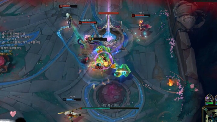 Big G: Gelombang ini gak selamat! Penyembuh: Selamatkan aku!