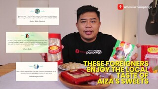 These foreigners enjoy the local taste of Aiza's Sweets