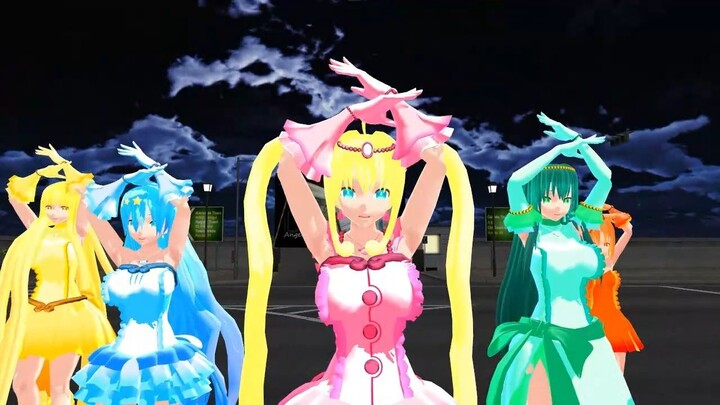 【mmdぴちぴちピッチ】マーメイドプリンセスでカガリビト