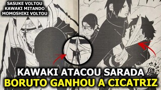 VAZOU! BORUTO GANHOU A CICATRIZ CONTRA O KAWAKI!