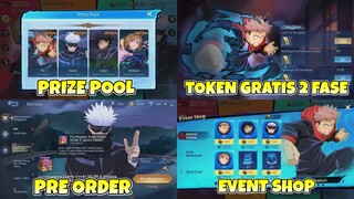 BOCORAN TOKEN DRAW GRATIS EVENT JUJUTSU KAISEN | 10X DRAW DIJAMIN DAPAT ITEM KOLABORASI JJK | MLBB