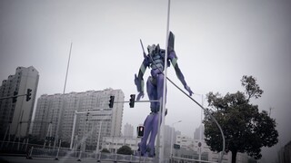 Hardcore! EVA Unit-01 dances the Secretary Dance! ! @Special Effects Brother [Kaguya-sama: Love is W