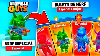 NUEVAS SKINS de *NERF* en el NUEVO MAPA de STUMBLE GUYS! 😱