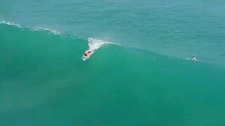 冲了一个最完美的浪