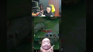 udah paling bener col lu pake miya 😂😂 #bennymoza #bemoreaction #reaction #mobilelegends #shorts