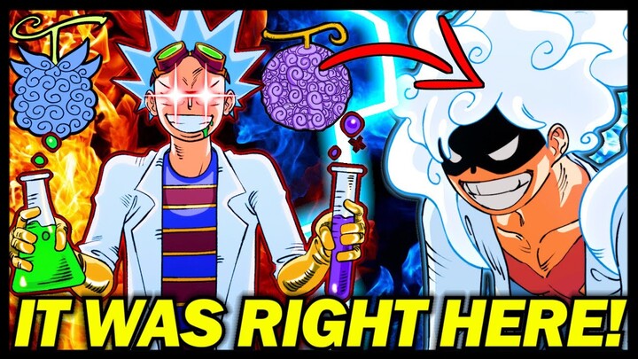The Secret Origins of Devil Fruits REVEALED! Oda's Biggest Twist Explains Vegapunk, Luffy, and Nika
