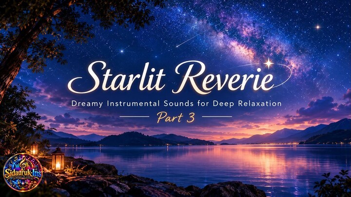 Starlit Reverie ✨ Dreamy Instrumental Sounds for Deep Relaxation | Part 3