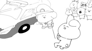 [Animation] A little rabbit who will lick cute things