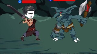 This Berserker has gained the skill Mountain Collapse!