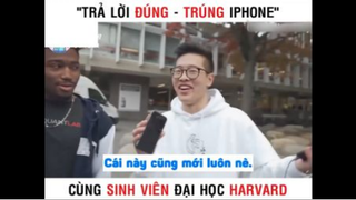 Trả lời đúng - Trúng iphone part 3 #giaitri
