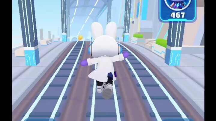 cyber run subway dash 😲 scoring #gaming#suwaysurffers