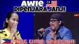 Awie - Dipenjara Janji || First time reaction 🇵🇭