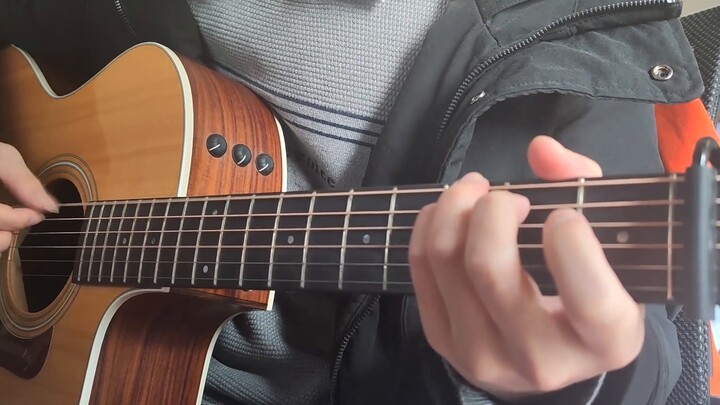 [Apakah ada yang masih mendengarkan lagu V di 1202] adaptasi fingerstyle Ran Xiang dari "rolling gir