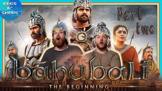 First Time Watching *Bahubali The Beginning* MASTERPIECE REACTION Part 2/2