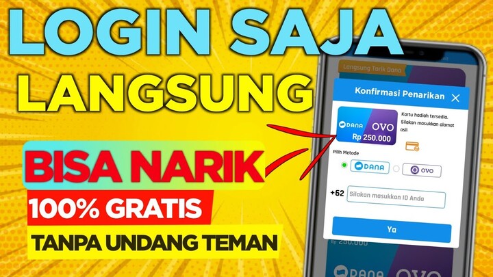 CUMA LOGIN LANGSUNG BISA NARIK! APK PENGHASIL SALDO DANA TERCEPAT 2022 | APK PENGHASIL SALDO DANA