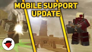 MOBILE SUPPORT & New Tower! | Tower Galactica [ROBLOX]