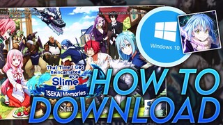 HOW TO DOWNLOAD SLIME ISEKAI MEMORIES ON PC