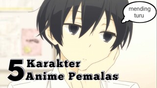 Sangat Hemat Energi Inilah 5 Karakter Anime Pemalas