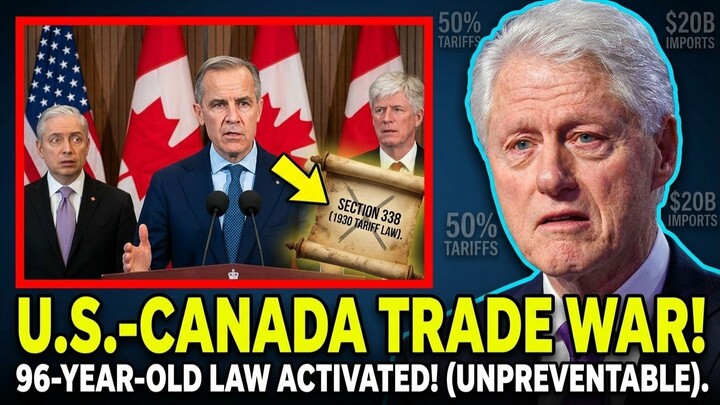 US-Canada Trade War Explained: The 96-Year-Old Tariff Law Nobody's Ever Used