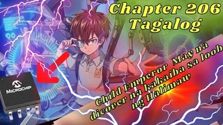 Chapter 206 One punch man Tagalog (spoilers webcomic) Child Emperor May nadiscover na kakaiba