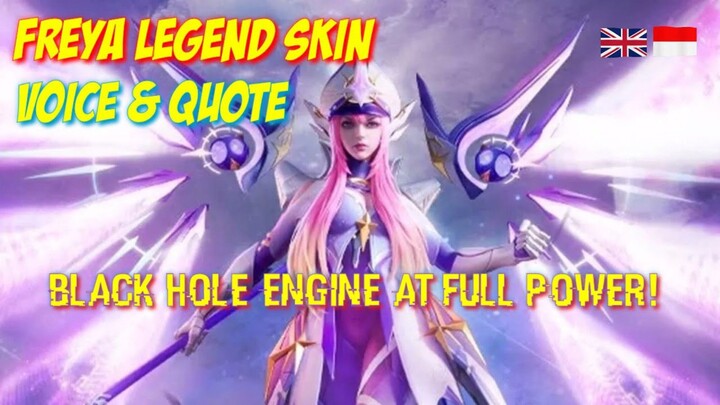 Freya Voice Legends Mobile Legends