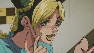 感受到父爱，徐伦脸红了，然而承太郎情商太低不懂女儿心思……