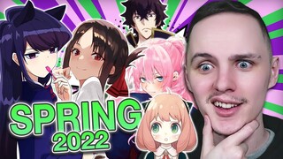 WHAT ANIME AM I WATCHING IN SPRING 2022??