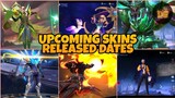 UPCOMING SKINS RELEASED DATES | Mobile Legends: Bang Bang!