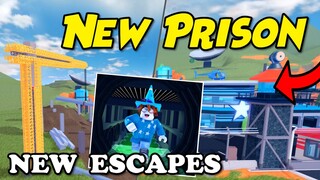 Jailbreak New PRISON is HERE! Code, New Escapes, Roll Action! Police HQ Removed? (Roblox Jailbreak)