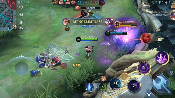 gameplay lylia, mage lincah yang sulit di pick off musuh