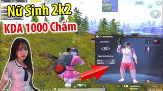 Gặp Bé Nữ Sinh 2k2 Có Giọng Nói Siêu DỄ THƯƠNG Với KDA 1000 SIÊU KHỦNG | PUBG Mobile