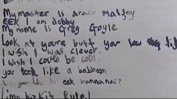 This diary entry is so Malfoy-like!