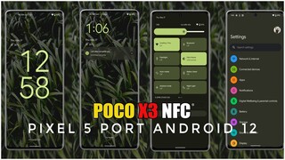 Pixel 5 Port v5 | POCO X3 NFC | INSTALLING TUTORIAL!