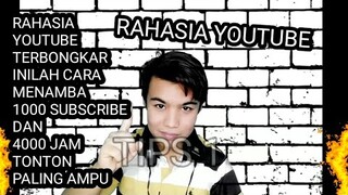 Cara mendapatkan 4000 jam tayang youtube