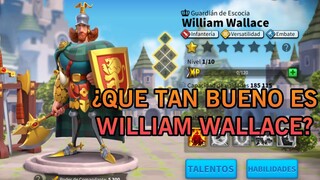 DEBES MEJORAR A WILLIAM WALLACE | RISE OF KINGDOMS ESPAÑOL