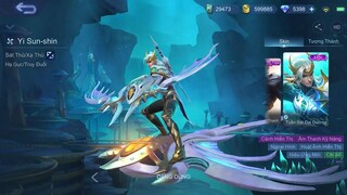 MLBB _ YI SUN SHIN _Cảnh Sát Biển_ TUẦN SÁT ĐẠI DƯƠNG_ Skin EPIC Nhưng Tiếng Nó