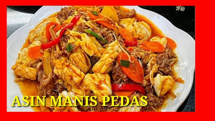 cara masak cumi cumi simple 🥰❗🔴 bikin mulut sampai jontor 😀🙏