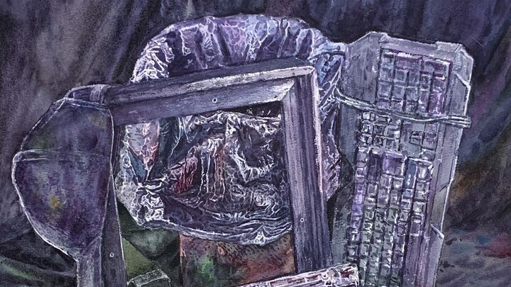 ดำหลากสีสัน (ฉบับสีน้ำ)